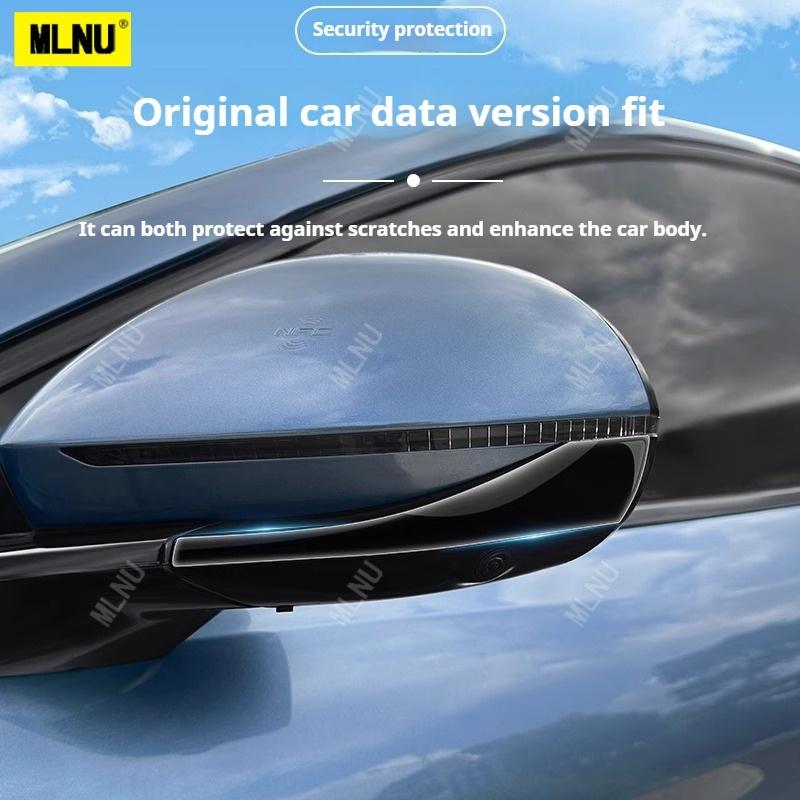For BYD Sealion 7 EV Accessories 2024/2025/2026,Gel Rearview Mirror Scuff Guard,Door Handle Adhesive Scratch Protector Sticker