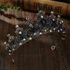 Hochzeit Haar Tiara Kristall Brautkrone Kopfschmuck Modisches Haarband Stirnband Haarschmuck Kopfschmuck Geschenk