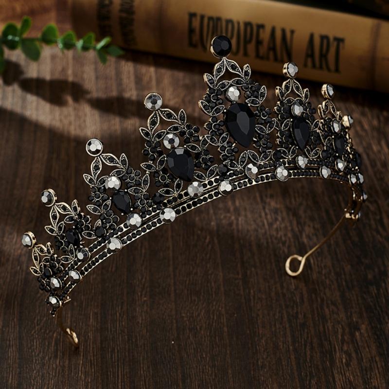 Hochzeit Haar Tiara Kristall Brautkrone Kopfschmuck Modisches Haarband Stirnband Haarschmuck Kopfschmuck Geschenk