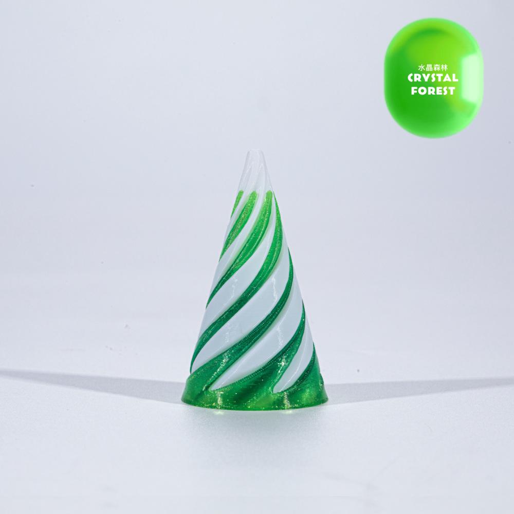 3D Printed Spiral Decompression Toy, Quick Acting Fingertip Decompressor Series