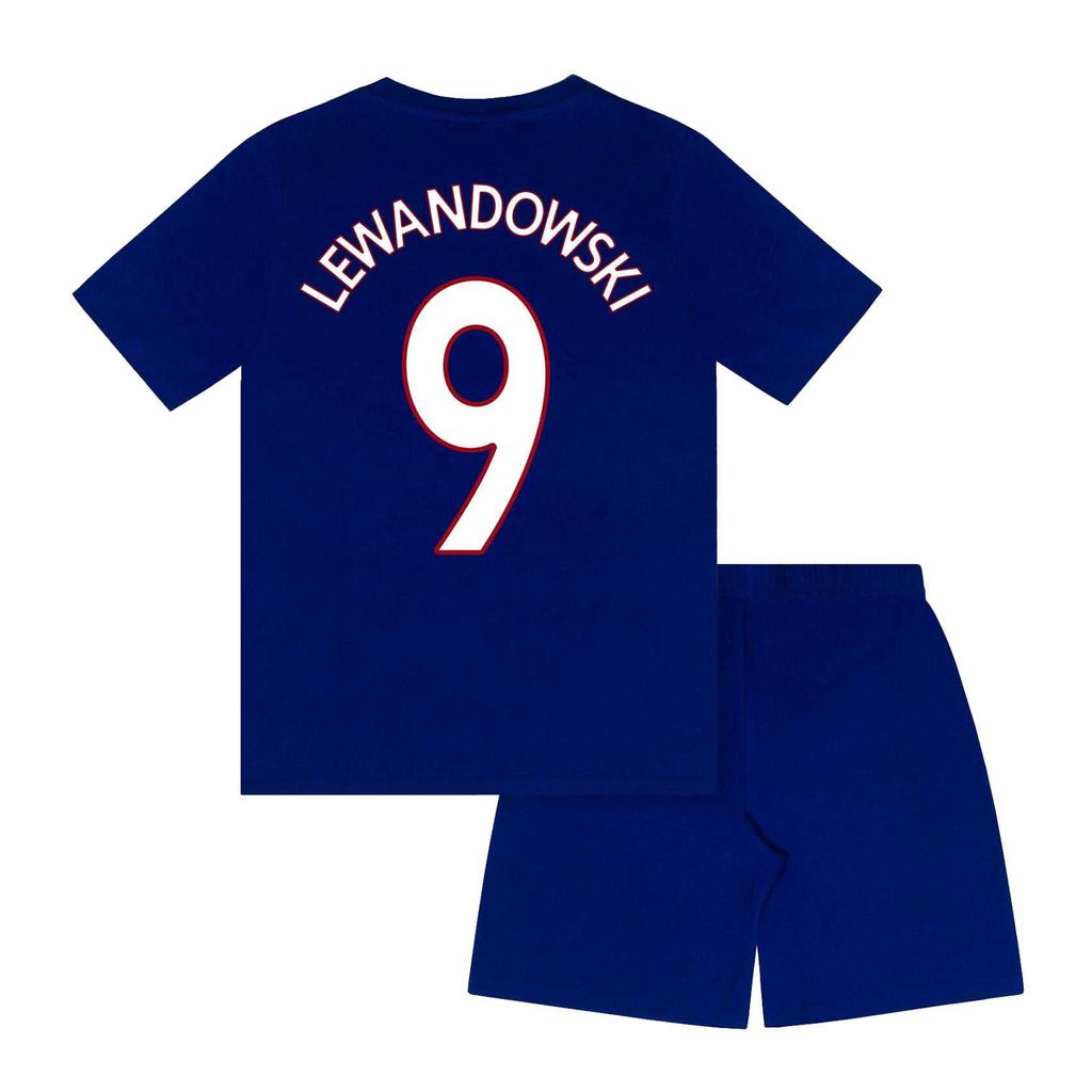 FC Barcelona Boys Robert Lewandowski Short Pyjama Set