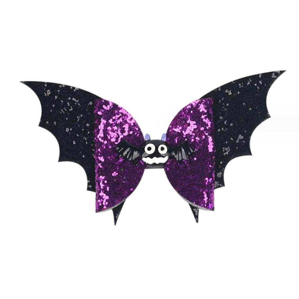 Große Glitzer-Pailletten Haarspangen Für Mädchen & Damen – 12,7 Cm, Schwarz, 2 Stück Im Set
