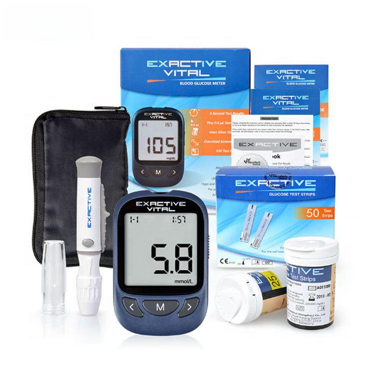 

Набор глюкометра EXACTIVE VITAL с тест-полосками и ланцетами для экспорта