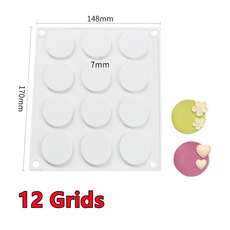 New 24/12/4 Cavity Wax Seal Stamp Mold Silicone Pad Mat DIY Craft Wax Sealing Mat Tool Scrapbooking Gift Package Invitation Card