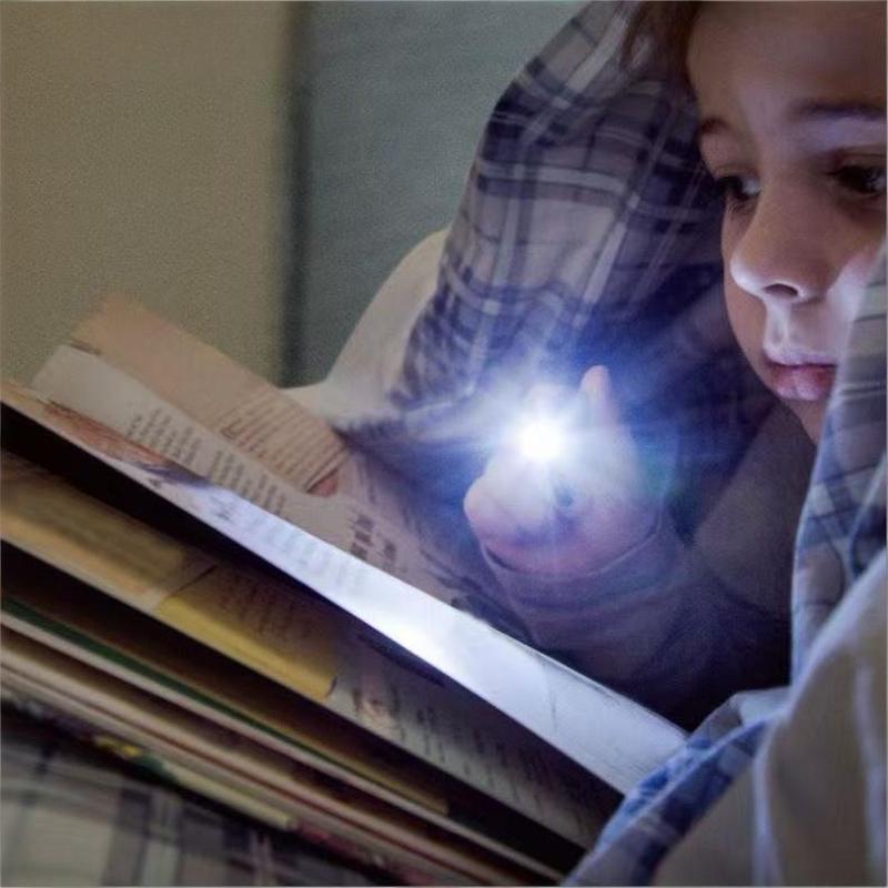 1Pc Rechargeable Mini Keychain Flashlight With 10 Modes And Magnetic Base - Ideal For Camping And Outdoor Activities
