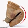 Men Safety Shoes Autumn Winter Work Shoes Puncture-Proof Steel Toe Work Boots Men Women Safety Shoes High Top Hiking Boots Male