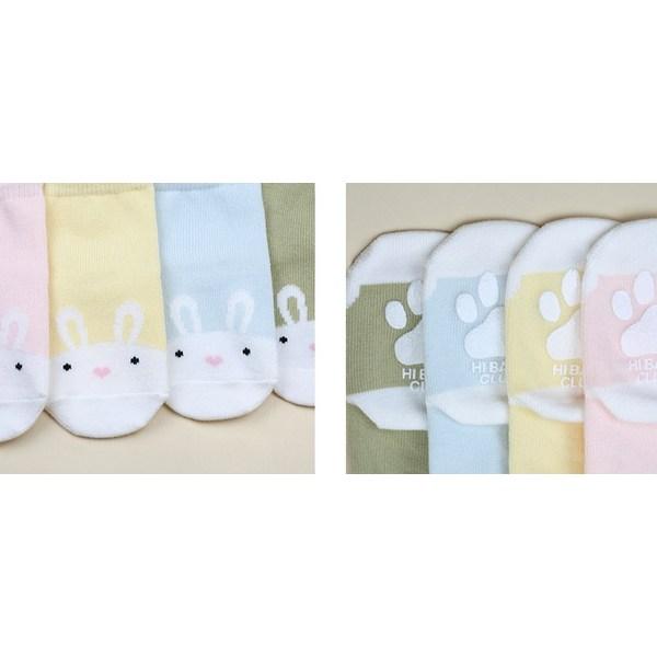 Hi Baby Club Coco Rabbit Socks 4 Leg Set, produse coreene pentru bebeluși