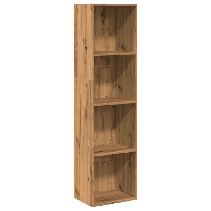 VidaXL Bibliothèque chêne artisanal 40x30x152 cm bois d'ingénierie, étagère, étagère à livres, support de livre, armoire de 857884