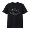 Live Love Accept Autism Awareness T Shirt Women Tops Vintage Washed Stylish Versatile Casual Stretched Graphic Slightly