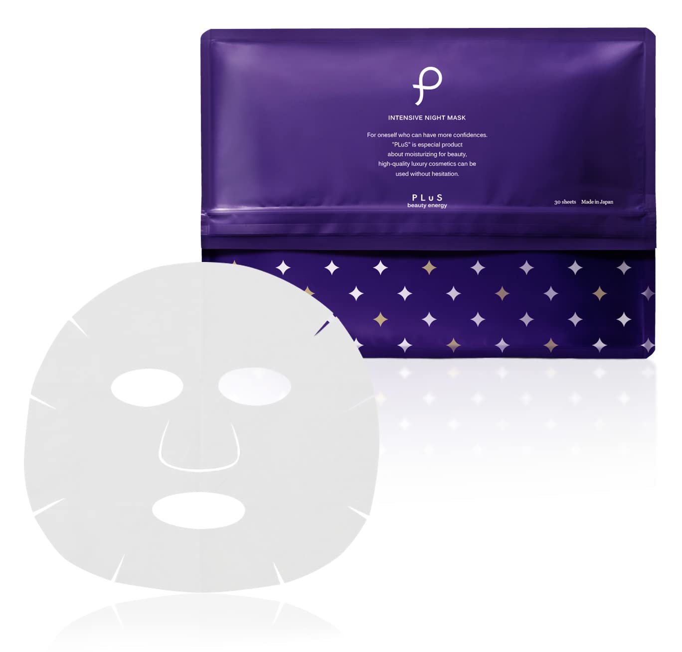 

PLuS Intensive Night Mask Pieces night liquid volume Содержит ретинол и керамиды [30 / 420 мл] (30 штук)