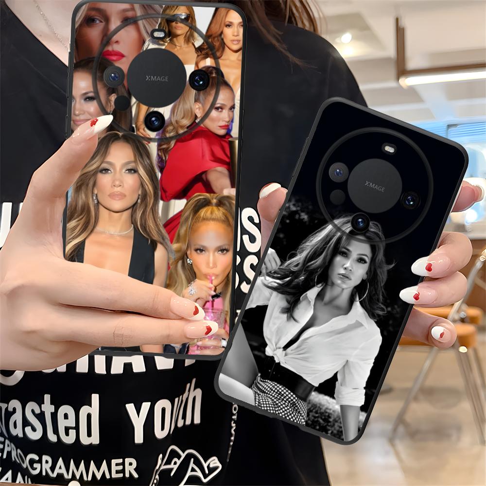 Jennifer Lopez Handytasche für Huawei Mate 60 50 40 30 20 10 Pro Plus Lite E 5G Bunte Druckabdeckung Hübsche Abdeckung