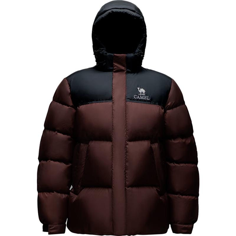 CAMEL Unisex High Loft Water Repellent Puffer Jacket