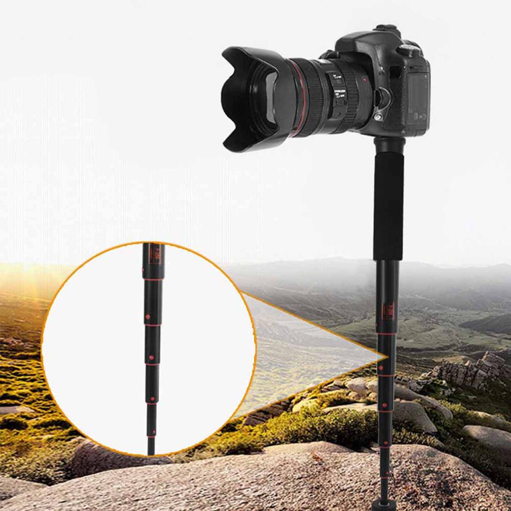 Mini Portable Adjustable Height Monopod Selfie Stick Mount Support Rod for SLR Camera (P 256A)