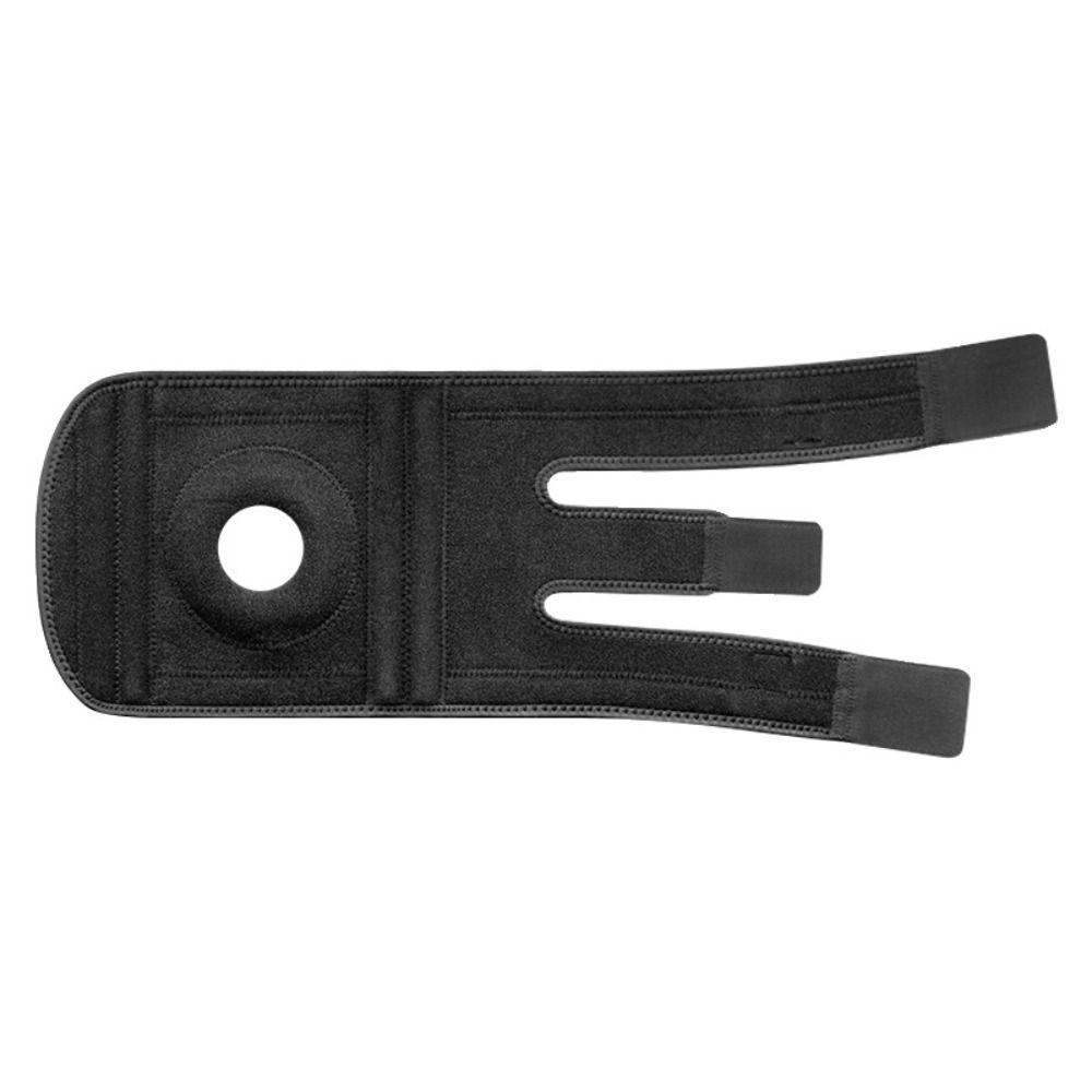 Anti-slip Silicone Strip Leg Brace Protector Patella Shock Absorption Fitness Knee Pad Women