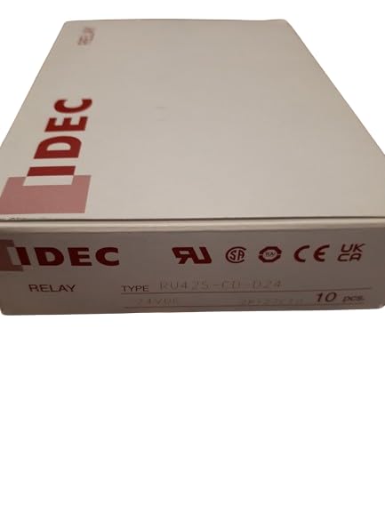 

IDEC RU Series Universal Relay Standard Type 24VDC Set of 10 RU42S-CD-D24