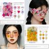 Rhinestone Face Stickers, Glitter Face Stickers, Children's Stage Makeup, Dried Flower Face Stickers, Butterfly Face Stickers for Photo Shoots