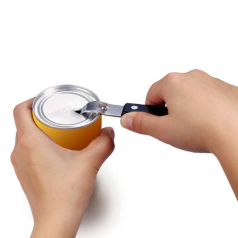 Multifunctional Iron Can And Bottle Opener With Double Head Design For Everyday Use