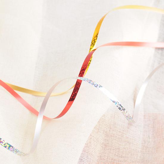 Balloon Rope Bright Plastic DIY Craft Shiny Balloon Ribbon for Christmas