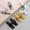 90 Degrees 180 Degrees Solid Buckle Aluminum Alloy Non Perforated Pin Door Lock Anti-theft Buckle  1PC