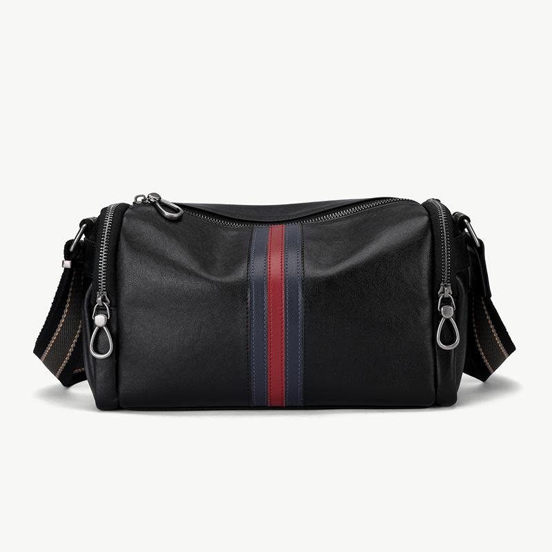 

Новая модная мужская сумка, натуральная кожа, мужская сумка через плечо, модная и повседневная сумка через плечо, маленькая дорожная сумка из воловьей кожи с верхним слоем