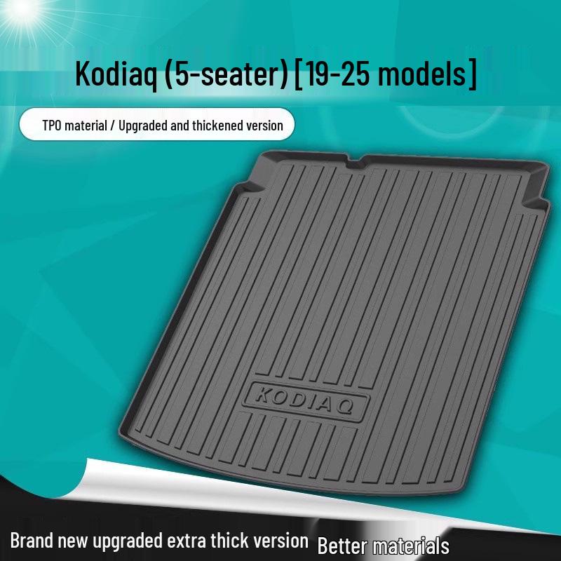 Trunk Mat for 2021 Kodiaq - Rear Cargo Area Protection