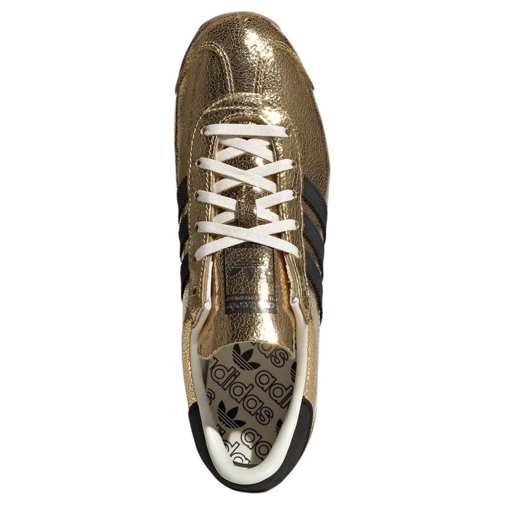 adidas  Country OG Gold Metallic Black Women Sneakers Core-Black Off-White JQ5110