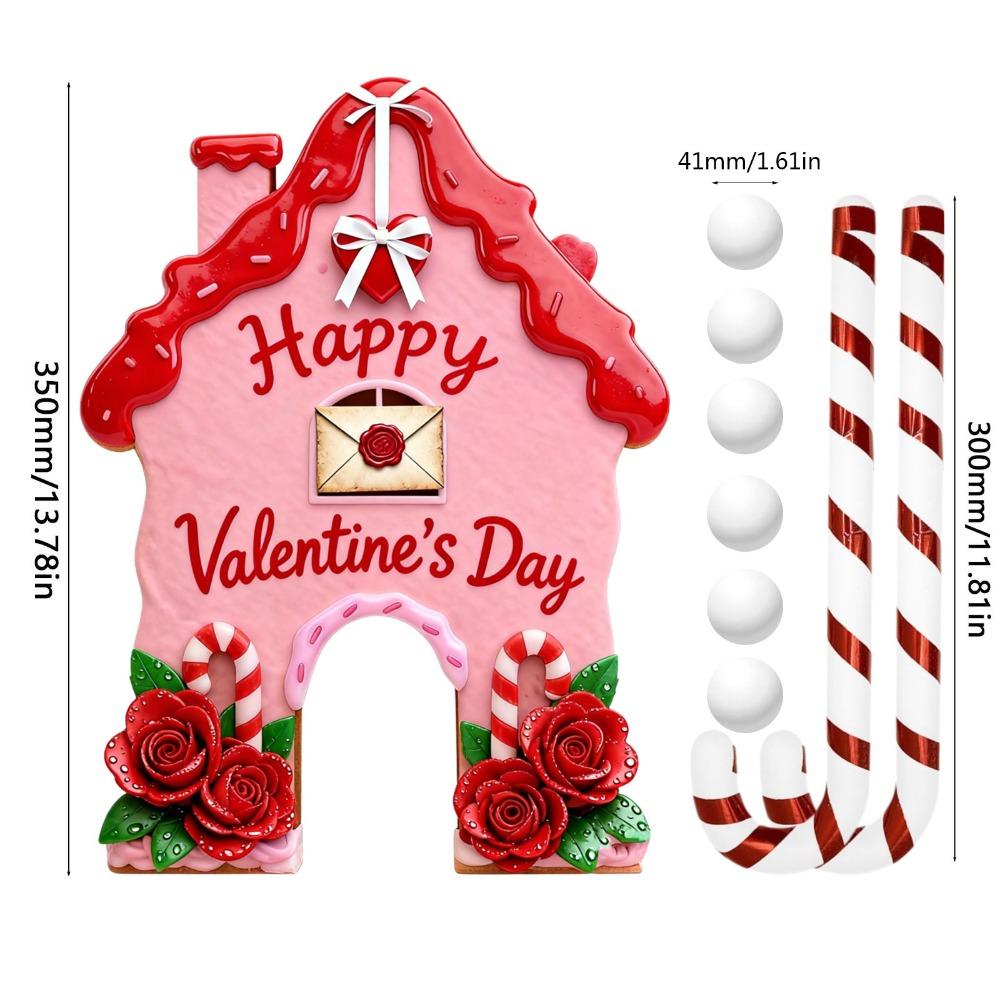Candy Cane Sticks Gingerbread Golf Set Equipped With Club Portable Design Golf Game Set Festive Atmosphere Decor