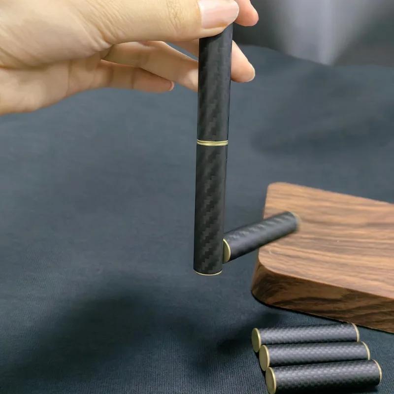 Palm Edc Magnetic 3-Section Carbon Fiber Stick Handheld Fidget Stress Easing Toy Adults Kids Travel Sensory Christmas Gift