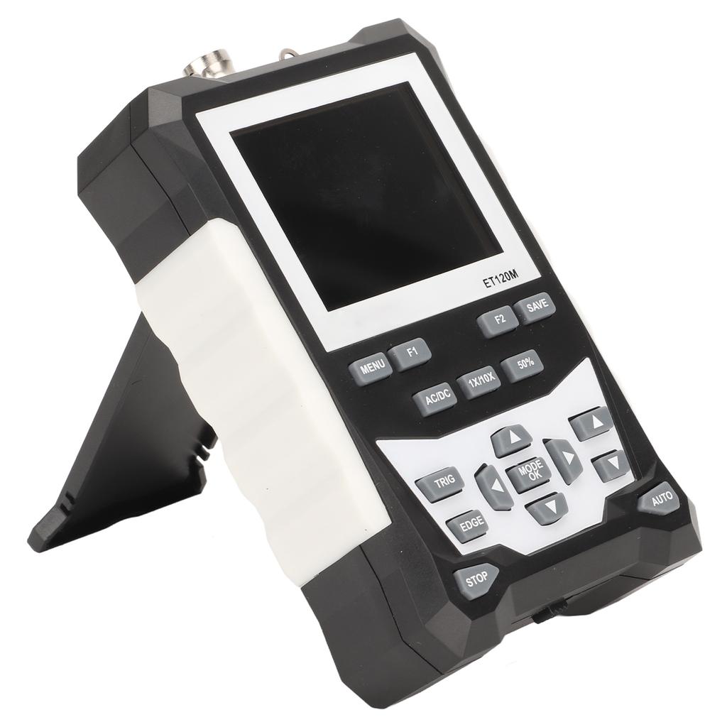 Handheld Oscilloscope 120MHz Waveform Bandwidth High Accuracy 2.4in TFT Digital Color Analog Oscilloscope Kit