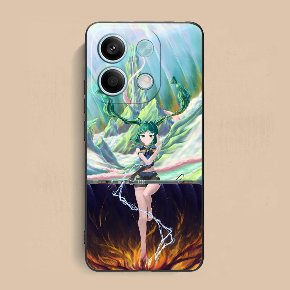 Zenless Zone Zero QingYi Phone Case for Xiaomi Redmi 15 14 13 12 A5 3 2 1 C Plus 4G 5G Colorful Printing Cover Cellphones Luxury