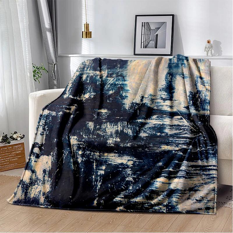 2025 New Style Bohemian Abstract Modern Art Geometry Blanket,Soft Throw Blanket for Home Bedroom Bed Sofa Travel Picnic Gift Kid
