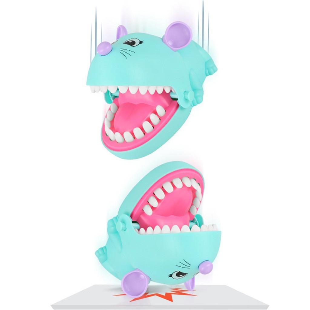 Funny Mouse Mouth Biting Finger Game Trick Prank Prop Kids Interactive Toy