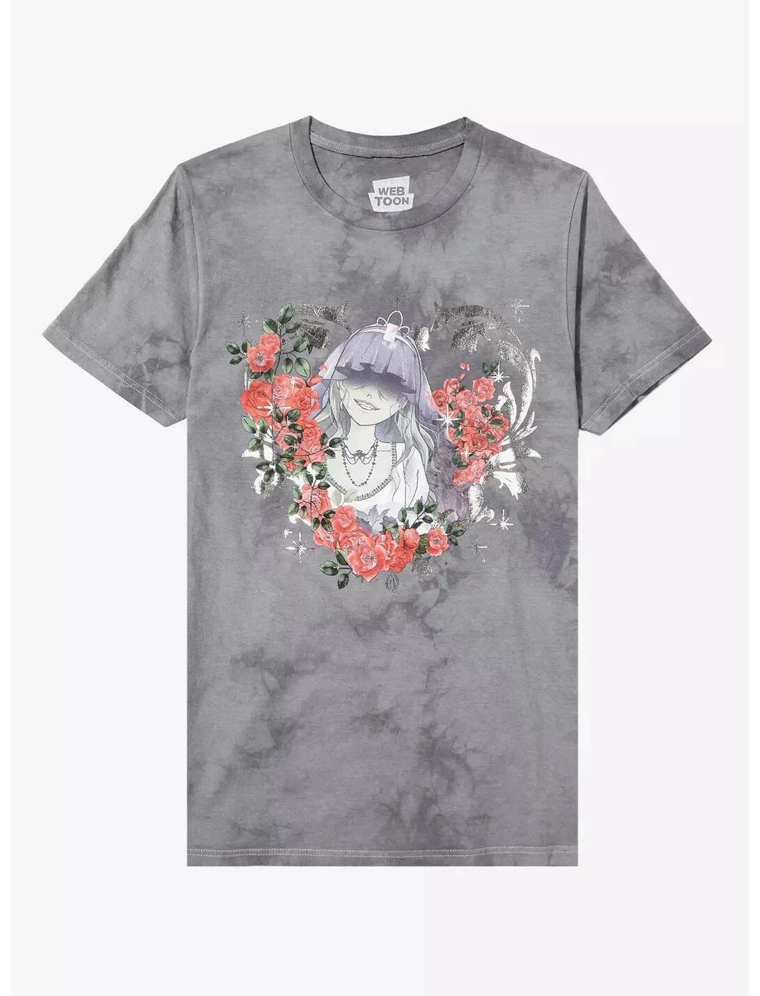 

Cursed Princess Club Juniors Gwendolyn Tie-Dye Boyfriend Fit Shirt NWT XS-3XL M