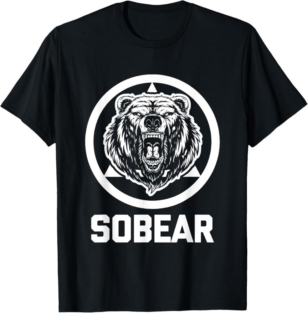 Sobear - Забавная надпись Годовщина трезвости NA AA Крутая трезвая футболка Унисекс футболка XXL