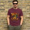 Dungeon Crawler Carl T Shirts for Unisex 100 Cotton Vintage TShirt O Neck Retro Bookish Tee Shirt Short Sleeve Tops Plus Size