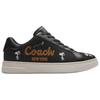 Coach Peanuts X  Snoopy High Line Canvas Leather Round Toe Lace-Up Low-Top Sneakers Men sneakers Black CBP12-M0Q