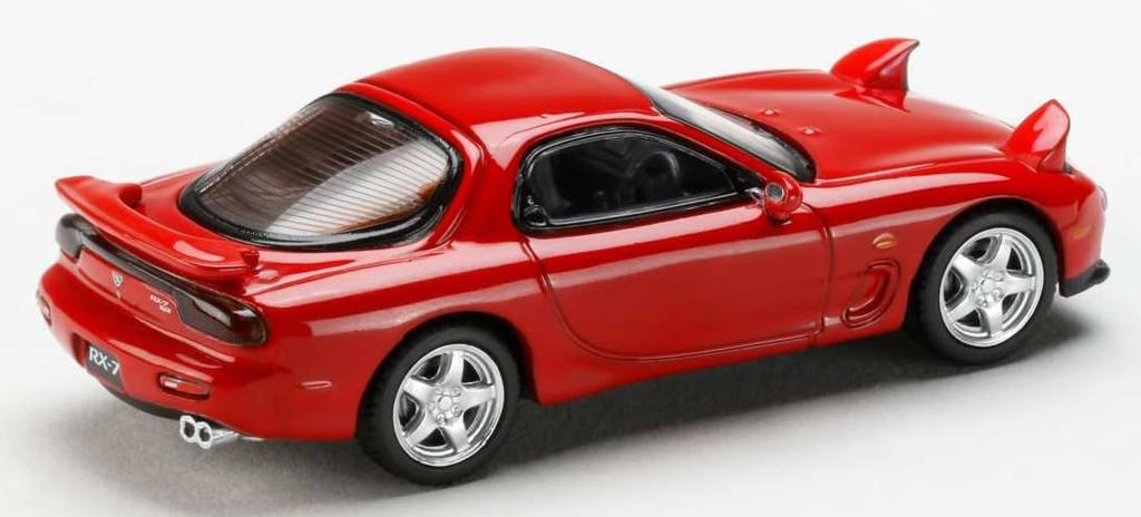 HJ64 Scale Infini TYPE RS Vintage Red Finished Model 1/64 RX-7 (FD3S)