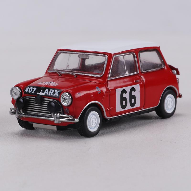 GCD 1:64 1962/1964 MINI COOPER Monticello Rally Series Racing Car Alloy Model Car