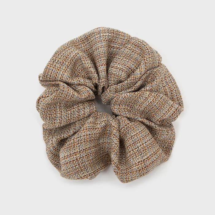 Jewel Label Point Hair Scrunchie Women's Hair Tie SCRUNCHIE / JEWEL / EC / BR