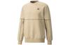 Puma Sweatshirts Men's Khaki Crew Neck Moderate Regular 534410-20