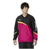 Tennis Wear Windbreaker Standard Mesh Black X Size M Shirt, Water-repellent, Silhouette, Lining, 62MEA504, Pink,