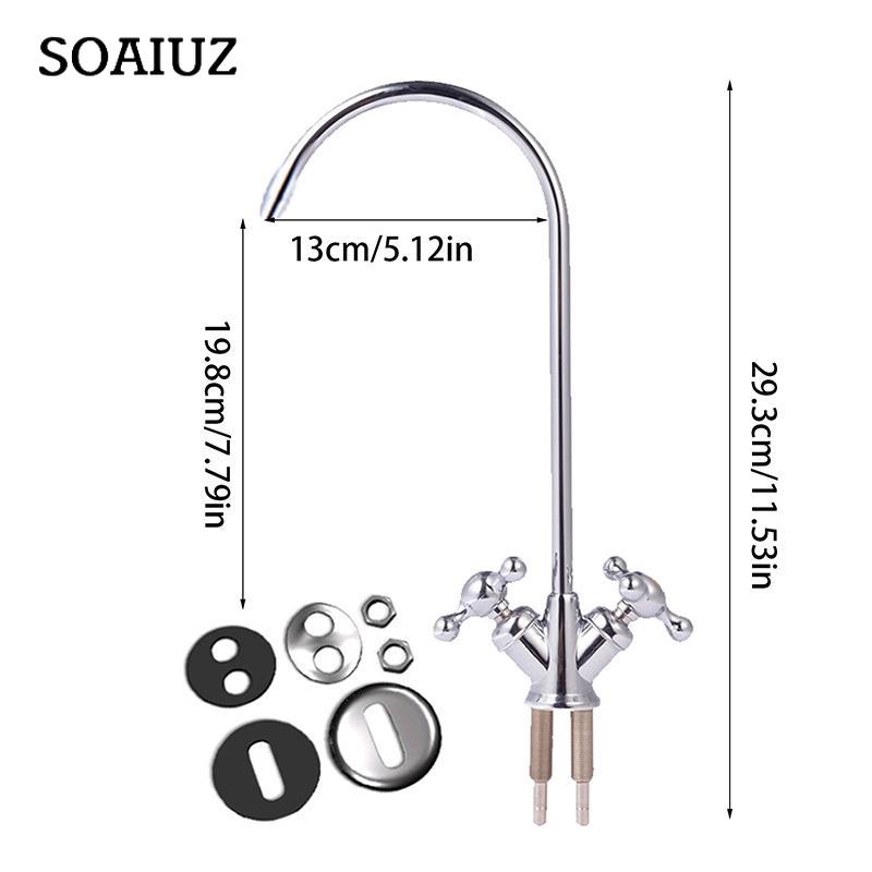 304 Edelstahl Küche 1/4 Zoll Wasserfilter Wasserhahn Verchromt Verbinden Umkehrosmose Wasserhahn Für Trinkwasser Reiniger