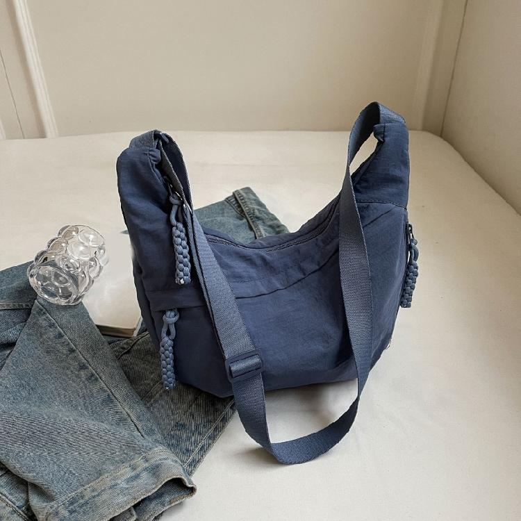 Crossbody Bag for Girl Student Dumpling Bags Nylon Bag Shoulder Bags