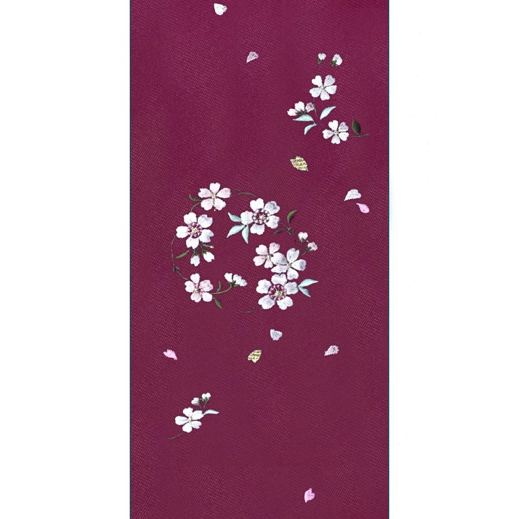 Blurred Rose Cherry Blossom Lotus [Kyouetsu] Hakama, Embroidery, Bouquet, Crown, Women's (S, A)
