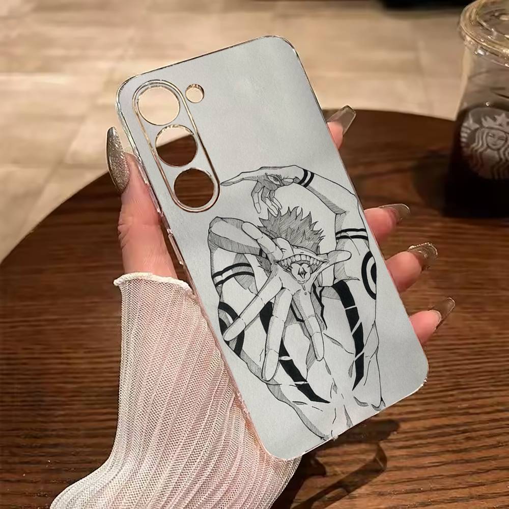 Popular-Anime--Jujutsu -Kaisen Phone Case For Samsung Galaxy A71,A70,A52,A51,A40,A30 Transparent Cover