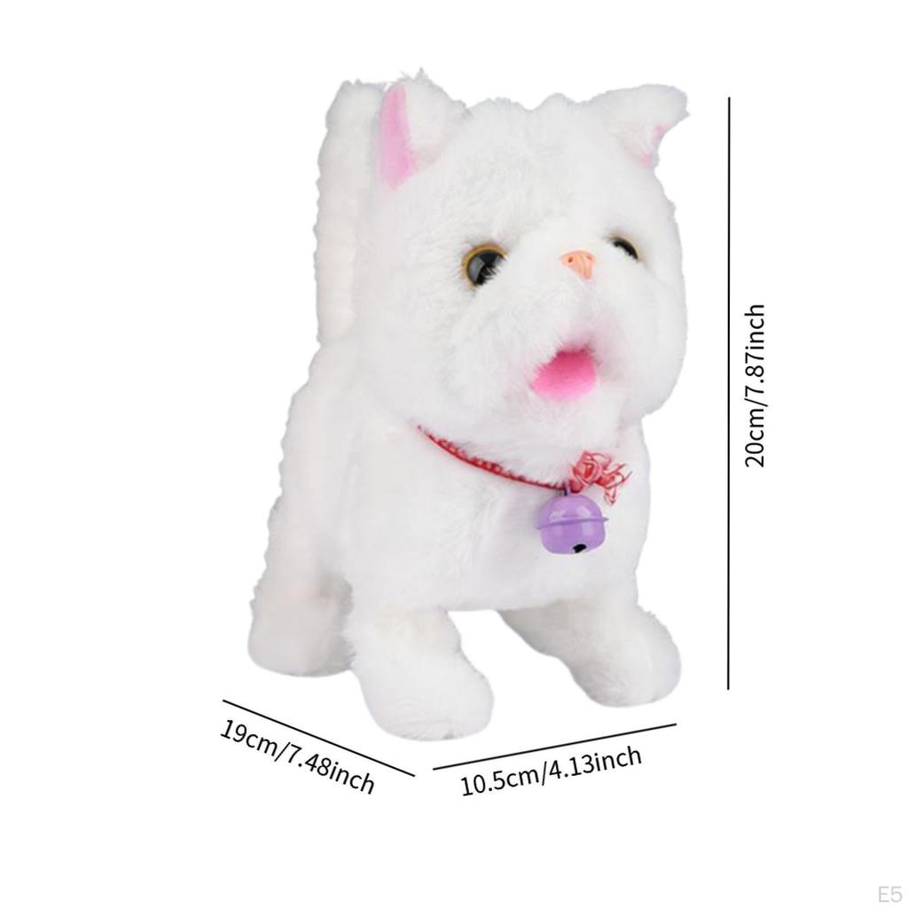 Interaktive Spielfigur Begleittier Katze Mehrzweck Lebensecht Elektronisches Haustier Aufnehmbar