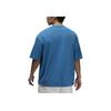 Jordan Flight Essentials Logo Fashion Comfortable Crew Neck Casual Loose Short Sleeve T-Shirt Men Tops Blue DZ0605-457