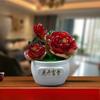 Festival High Cabbage Pen Simple Year After Year Fish Display Large Living Room Wine Cabinet Creative Gifts Small Display
