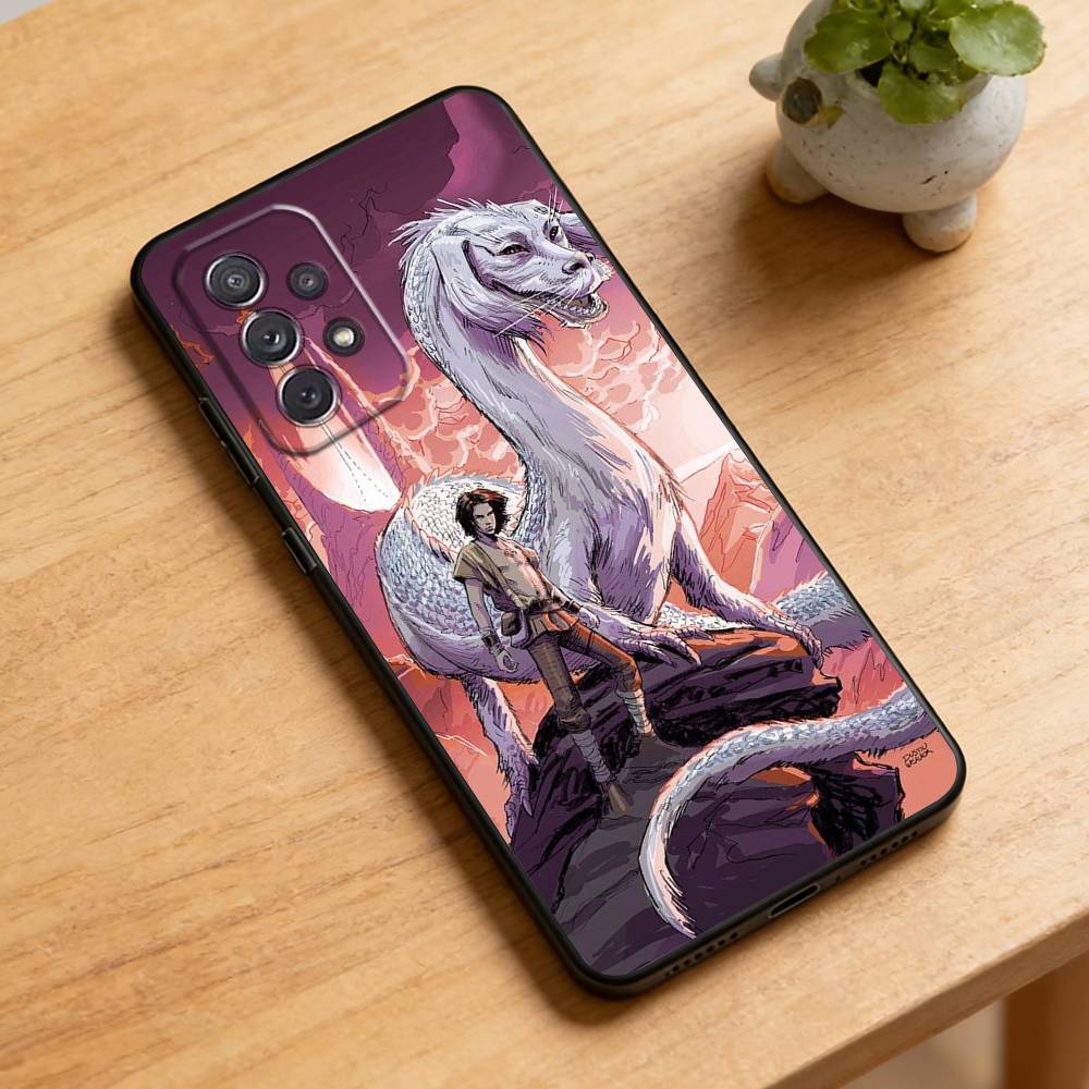 T-The NeverEnding Story Phone Case For Samsung Galaxy A73,21,22,32,71,53,52,51,80,5G Soft Black Cover