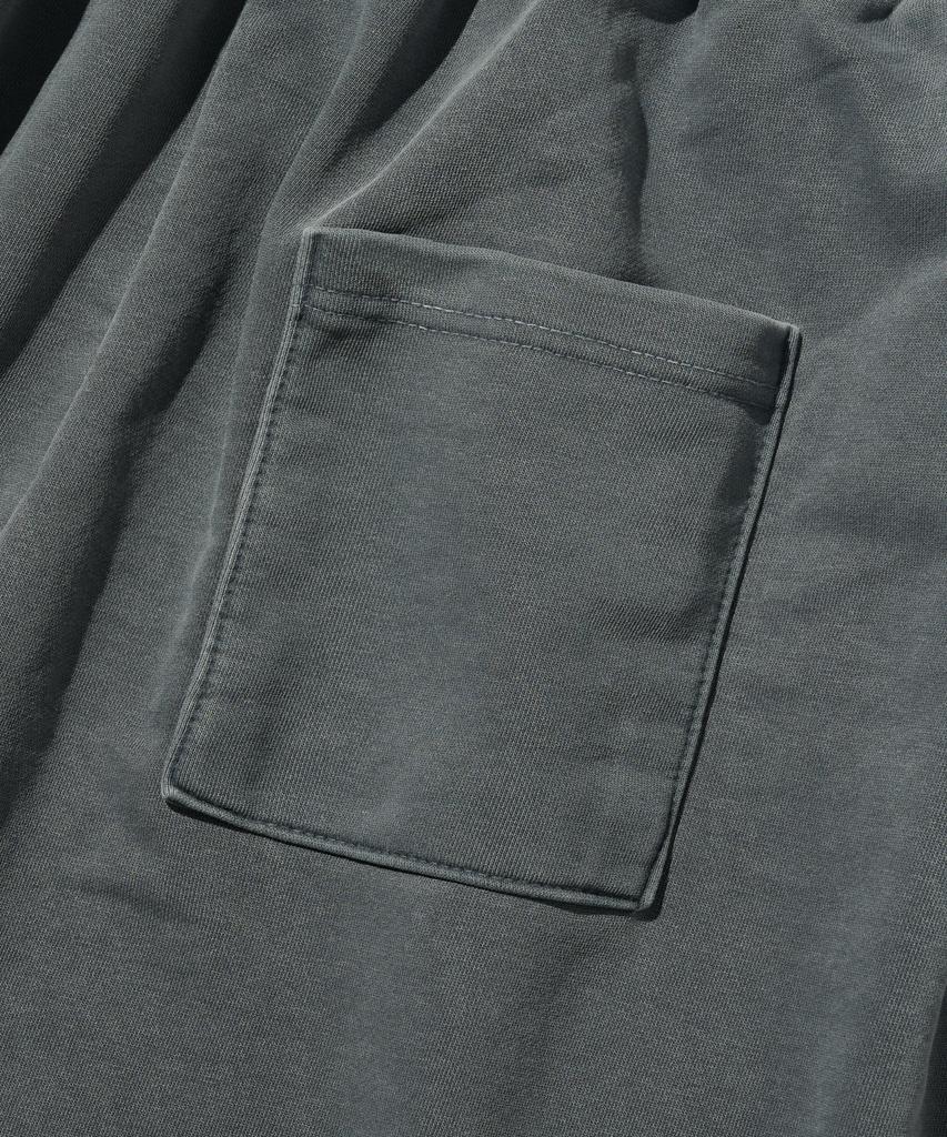 613SEOUL Heritage Pigment Wide Bermuda Pants (Navy)